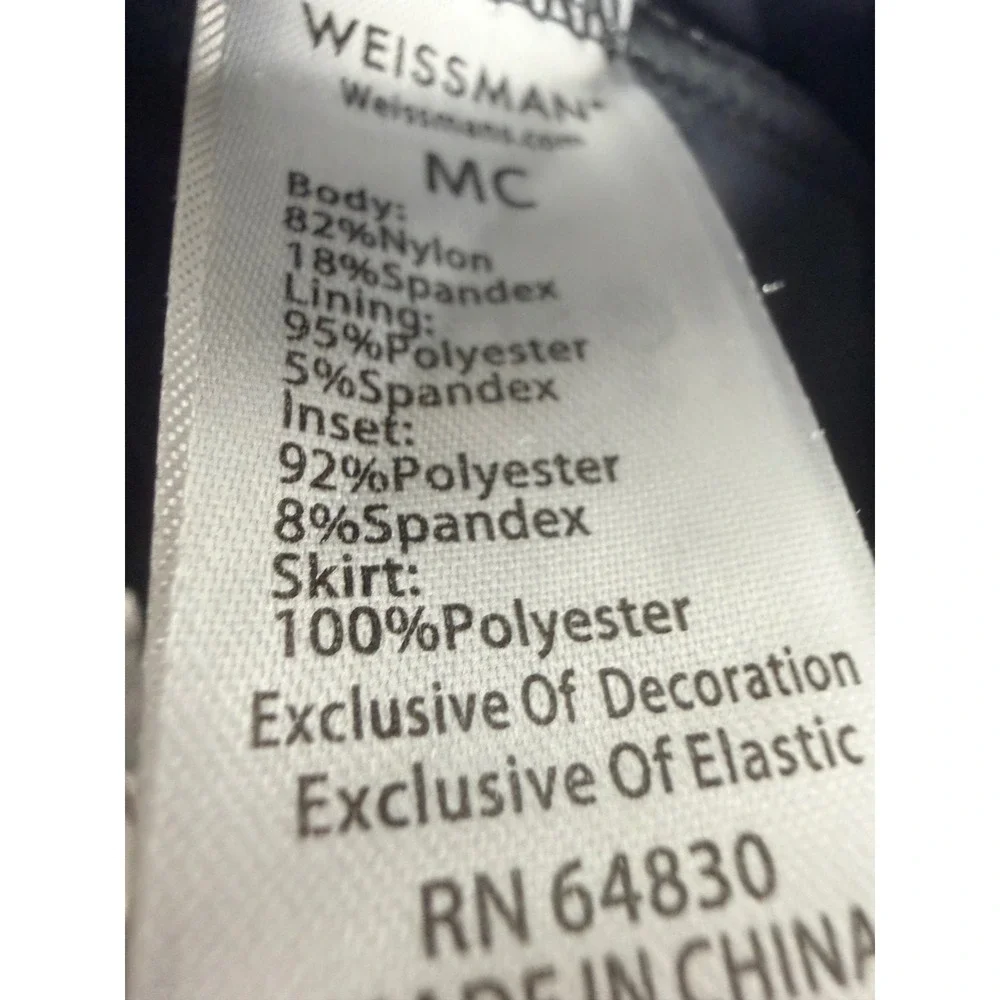 Weissman dance leotard